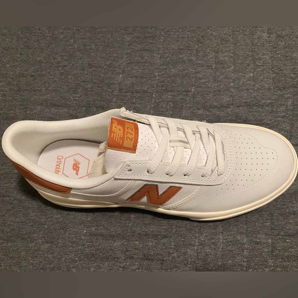 New Balance 272. White and Brown. New and never worn.